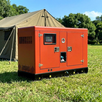 Groupes électrogènes diesel silencieux à faible bruit 4 temps 15kVA 20kVA 25kVA 30kVA 50kVA 80kVA refroidis par eau en promotion