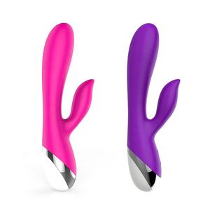 Vibrator kelinci kualitas tinggi, dengan motor ganda dan 10 getaran untuk orgasme wanita, mainan seks asli g-spot bertenaga USB - Product Image 1