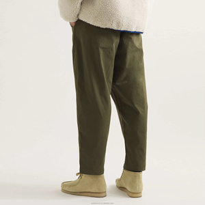 Wholesale <b>Green</b> High Quality Customized Logo Cotton Lightweight Outdoor <b>men's</b> pants <b>trousers</b> slim fit Pants <b>for</b> <b>Men</b> - Product Image 3