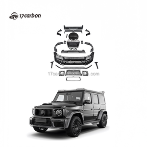 BRABus G800 مجموعات ألياف الكربون الجاف لمرسيدس بنز <span class=keywords><strong>G</strong></span>-Class G63 <span class=keywords><strong>G</strong></span> عربة G500 W464 W465 ترقية G800 - Product Image 1