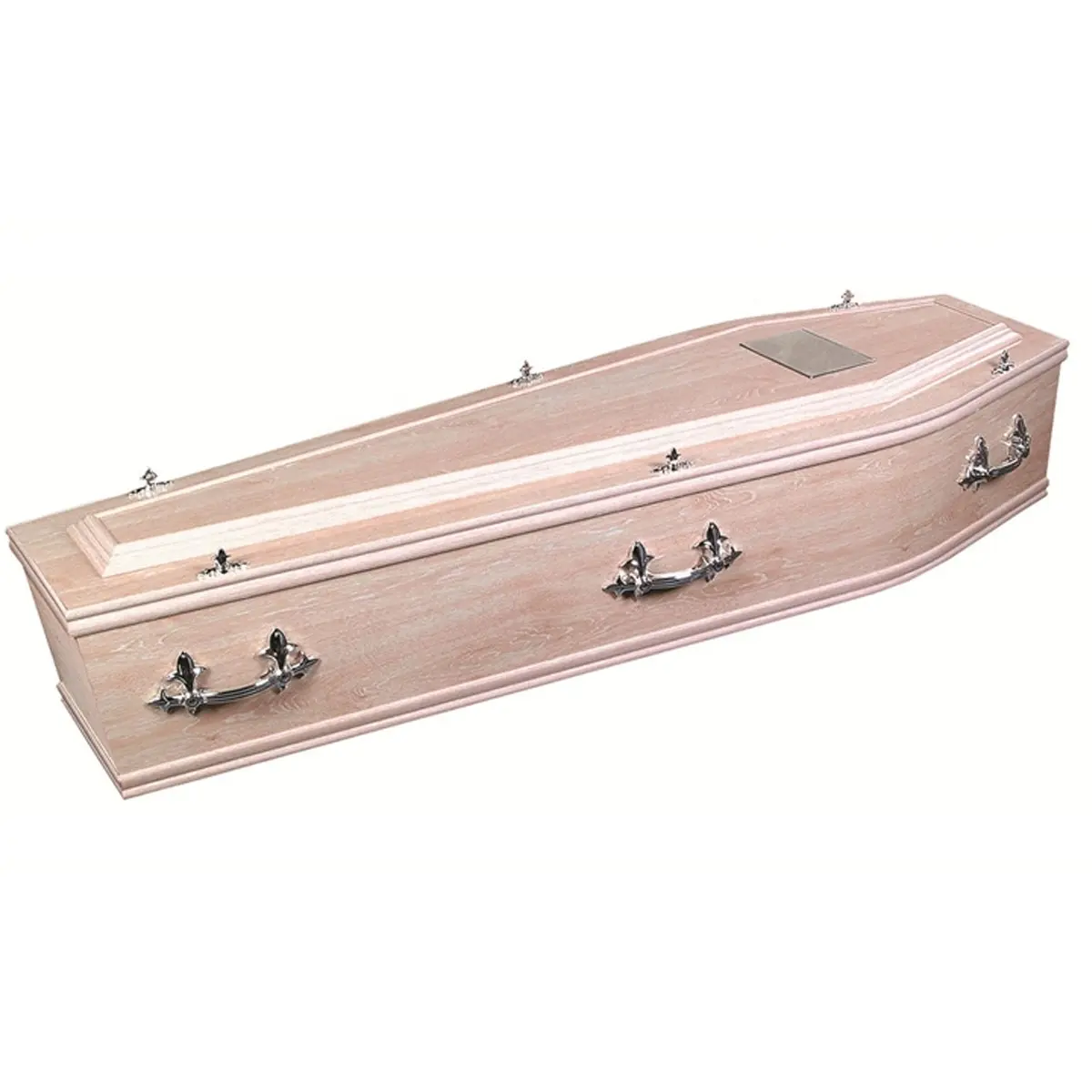 Ataúd de madera de estilo italiano europeo para mujer, ataúd de madera maciza, bóveda de entierro, cama combinada, caja funeraria de madera, urna de cremación