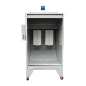 Detachable Manual Spray paint coat booth recovery filter room for small application