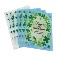 Porte-documents transparent A4 en PP personnalisé, en forme de L, pour factures et reçus