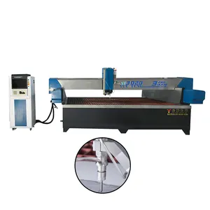 water jet metal cutter machine Cutting stainless steel iron plate, aluminum plate, copper plate without deformation and slag