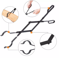 VODA Heavy Duty Cheminée Foyer Feu de camp Poker Bâton et Cheminée Poêle à bois Pinces à bois Accessoires Outil