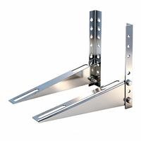 Base et supports soudés en acier galvanisé robuste, haute capacité de charge pour les grandes machines