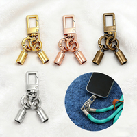 Fermoirs pivotants en métal DIY, boucle à homard, chaîne, pendentif, cordon, mousqueton à pression avec porte-clés, accessoires pour sac