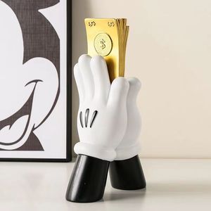 <span class=keywords><strong>Gants</strong></span> décoratifs en forme de <span class=keywords><strong>Mickey</strong></span>, mignons et originaux, pour la décoration de la maison, artisanat tridimensionnel écologique - Product Image 4