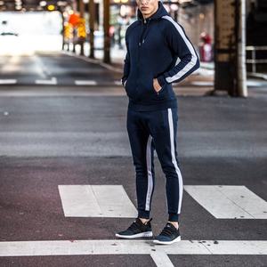 Sudadera con capucha para hombre, diseño a rayas, de alta calidad, venta al por mayor, jersey de gimnasio, muestra gratis - Product Image 2