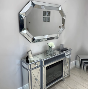 Specchio <span class=keywords><strong>da</strong></span> terra vintage francese con lenti divise, stile unico, per <span class=keywords><strong>ingresso</strong></span> o camera <span class=keywords><strong>da</strong></span> letto, ideale per decorazione. - Product Image 4