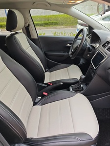 Coprisedili in Pelle Premium Leggeri e su Misura per <span class=keywords><strong>Volkswagen</strong></span> <span class=keywords><strong>Polo</strong></span> Hatchback 2015-2025 Set Completo - Product Image 2