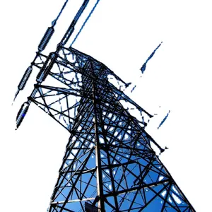 Pali elettrici ad alta tensione della trasmissione di potenza 138kv da vendere torre elettrica da 20 metri 500kv
