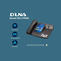 عرض رائع DLNA ZT9500 بطاقة Sim متعددة Gsm 4G FPW خط ثابت لاسلكي