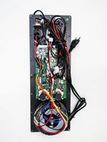 Profesyonel Sahne Kullanımı Metal Alüminyum Plastik Multimedya Hoparlör Güç Amplifikatörü 100W*2 2.1 Kanal Büyük Kapasiteli