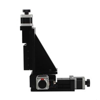 Plateforme linéaire motorisée 3 axes LDTDZ-03-01, course de 50 mm, moteur pas à pas 24 V, table de positionnement XYZ avec interface de contrôle USB