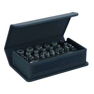 GEDORE-Jeu d'embouts 3085015 1/4 ''avec cliquet dans sac textile (35 pcs.) -EAN 4010886951057 INSERTS POUR VISSER LES EMBOUTS DE VISSAGE - Product Image 2