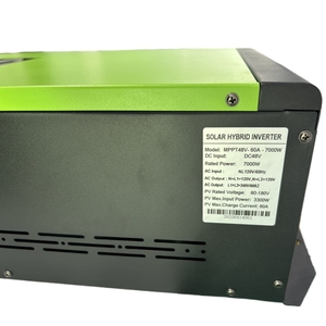 Système solaire hybride hors réseau 240V 60Hz basse fréquence 48V à onde sinusoïdale pure 7KW 120V 24V à phase divisée avec MPPT 60A - Product Image 4