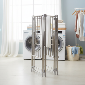[HOME FRIEND] W-shaped Standard Large size W Shaped Drying Rack suitable for towels garments and frequent household <b>laundry</b> - Product Image 3