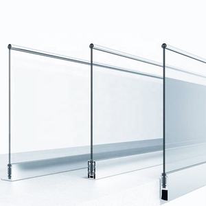 강화유리 계단 난간 현대식 투명 난간 기둥 없는 안전 난간 - Product Image 6