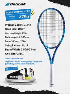 Raquette de tennis professionnelle en carbone pour joueur individuel, idéale pour les débutants, modèle Pure Drive TB790700407040, vente en gros usine - Product Image 6