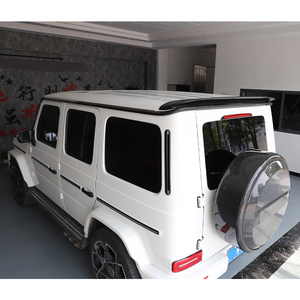 Panneau décoratif arrière en fibre de carbone pour mise à niveau de voiture 2002-2016, état neuf, compatible avec Benz G63 W464 - Product Image 6