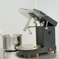 Mélangeur planétaire à tête inclinable Shanyou certifié CE 20L, moteur DC 1100W, lumière intégrée, bol en acier inoxydable amovible HM-20TD