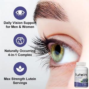 OEM/DOM Soins des yeux Halal Complexe Myrtille <span class=keywords><strong>Lutéine</strong></span> et <span class=keywords><strong>Zéaxanthine</strong></span> Extrait Végétal Soutient les Vitamines Comprimés de <span class=keywords><strong>Lutéine</strong></span> et <span class=keywords><strong>Zéaxanthine</strong></span> - Product Image 3