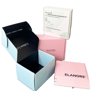 Caja de Papel Plegable Fácil de Enviar, Caja de Papel para Empacar Zapatos, Caja de Envío - Product Image 3