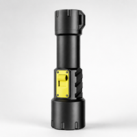 Lampe de plongée LED USB rechargeable Asafee, étanche IP68, avec corps en alliage d'aluminium et interrupteur à bouton-poussoir, pour la pêche et la recherche de nourriture