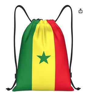 Sac à dos à cordon personnalisé avec drapeau national, modèle 2026, pour match de football, 48 pays, réglable, pour le sport et la gym, pour femmes et hommes - Product Image 4