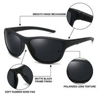 Lunettes de soleil de cyclisme, lunettes de sport pour hommes, lunettes de course, lunettes de sport pour le vélo