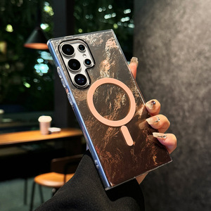 Nouvelle coque de téléphone magnétique de luxe à motif dégradé de couleurs éclatantes pour <span class=keywords><strong>Samsung</strong></span> S24 <span class=keywords><strong>23</strong></span> 25 26 <span class=keywords><strong>Ultra</strong></span> Plus - Product Image 4