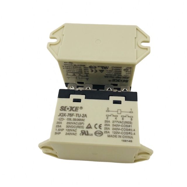 Support BOM Quotation 25A 6pin relay JQX-76F-TU-2A