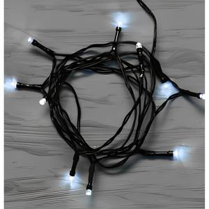 35 LUMIÈRES DE NOËL BLANCHES FIXES À LED AVEC TRANSFORMATEUR 5,25+1,5MT - Product Image 1