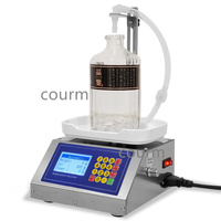 Petit type de pesage distributeur quantitatif automatique de liquide machine de remplissage de liquide de liqueur en conserve sous-machine de remplissage automatique