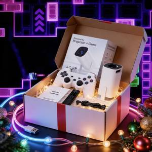 ETISTAR P30MAX Android 11 Gaming <strong>Projector</strong> Portable Professional Gamepad <strong>Bundle</strong> 22.1-Core Big <strong>Screen</strong> Gaming Home Entertainment - Product Image 5