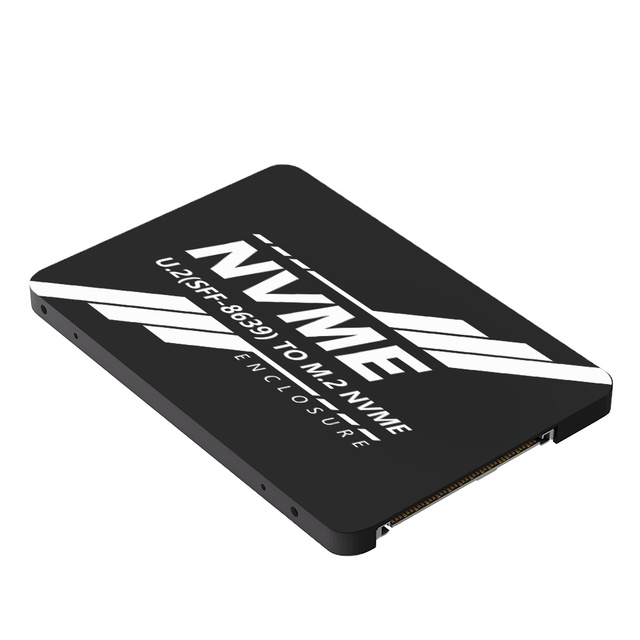 New Version SFF-8639 U.2 to NGFF M.2 M-Key PCIe SSD Case Enclosure for Mainboard Replace SSD 750 P3600 P3700
