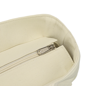 Low Moq High Quality Personalized Recycled for Traveling Cotton <b>Canvas</b> Tote Bag White Shopping Bag with Embroidered logo - Product Image 4