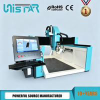 Routeur CNC 4 axes à broche unique haute vitesse pour sculpture sur bois et mousse, modèles 1325 1530 CE