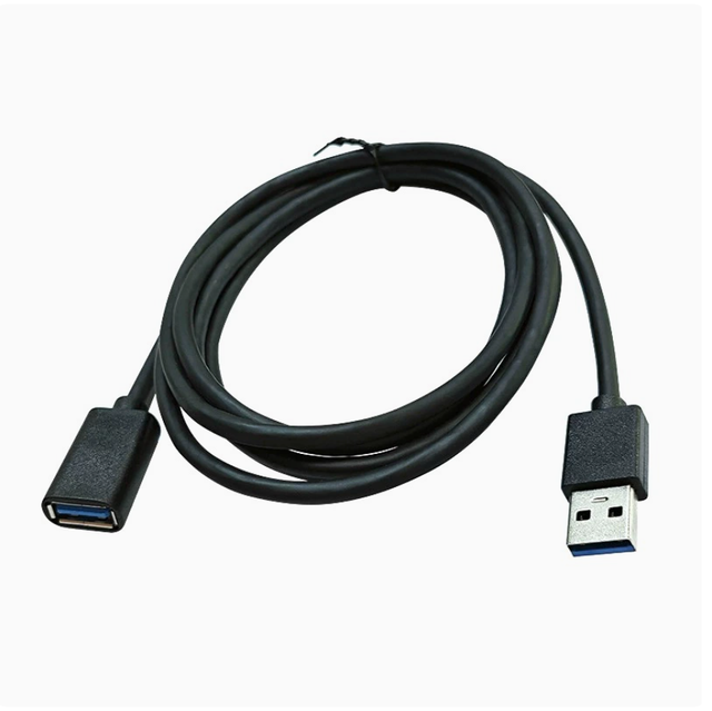 USB 3.0 Extension Cable, Male to Female, Fully Enclosed USB 3.0 Data Cable, USB Extension Cable.