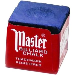 Craie de billard Master, 144 unités, bleue, craie professionnelle pour queue de billard, pour la compétition - Product Image 2