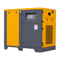Nouveau compresseur d'air à vis stationnaire lubrifié de 5,5 à 15 kW, 500 litres, 380 V, pour l'industrie électrique, avec 185 CFM