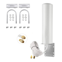 Tronxy — Antenne extérieure 3G/4G LTE MIMO plate, avec double câble SMA CRC9/TS9, câble de 3m, pour Modem routeur/Modem LTE