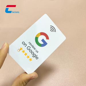 13.56mhz nfc <span class=keywords><strong>Google</strong></span> समीक्षा Rfid Business Card, गूगल रिव्यू पॉपअप कार्ड - Product Image 3