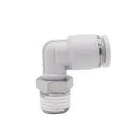 Raccord pneumatique rapide blanc de haute qualité, à insertion rapide, pour tuyau d'air, tube de 6 mm, 8 mm, filetage BSP 1/8'', 1/4'', 3/8'', 1/2'', connecteur de tuyau