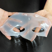 Masque facial en hydrogel au collagène bio, marque privée, pour raffermir et lifter, soin de nuit beauté, vente en gros