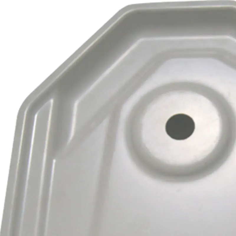 Individuell gefertigte vakuum-formende Kunststoffteile tiefziehend ABS PP Kunststoff-Leckbehälter-Schale