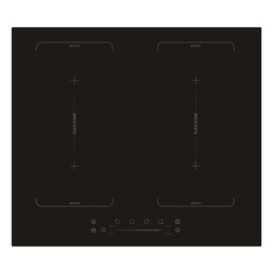 Cuisinière à induction multi-têtes commerciale, plaque vitrocéramique électrique 3000W, prise transfrontalière Europe/Royaume-Uni/États-Unis - Product Image 5