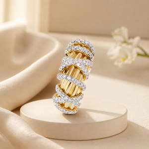 Geometric Line Design Ring Simple Finger Ring for Women - Product Image 4