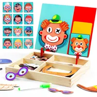 Kinder kreative Alphabet Holz Puzzles Brief und Montessori Learning Board andere Lernspiel zeug